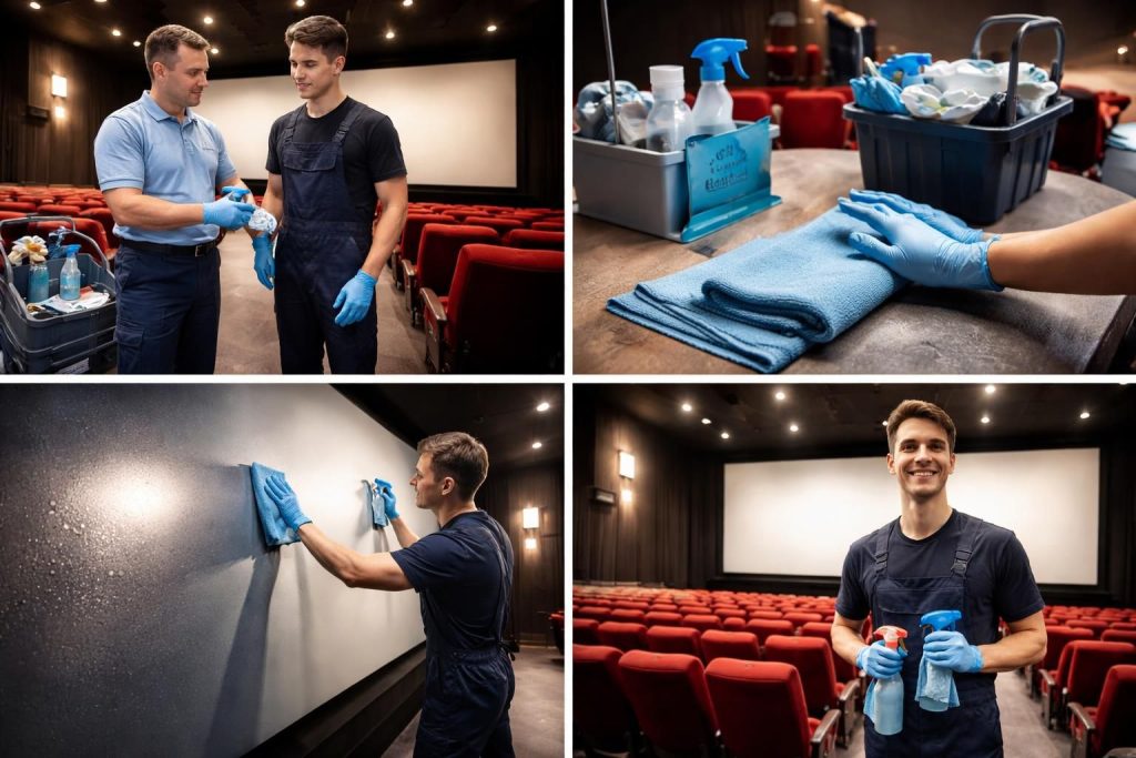 découvrez comment devenir nettoyeur d'écran de cinéma en 5 étapes simples et rapides. apprenez les techniques essentielles pour un nettoyage professionnel et efficace.