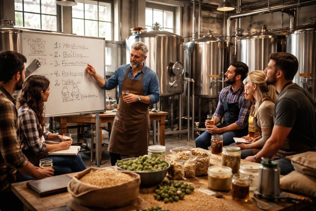 découvrez notre formation de brasseur bière pour devenir un artisan expert. apprenez toutes les techniques du métier et lancez votre carrière dans l'artisanat brassicole.