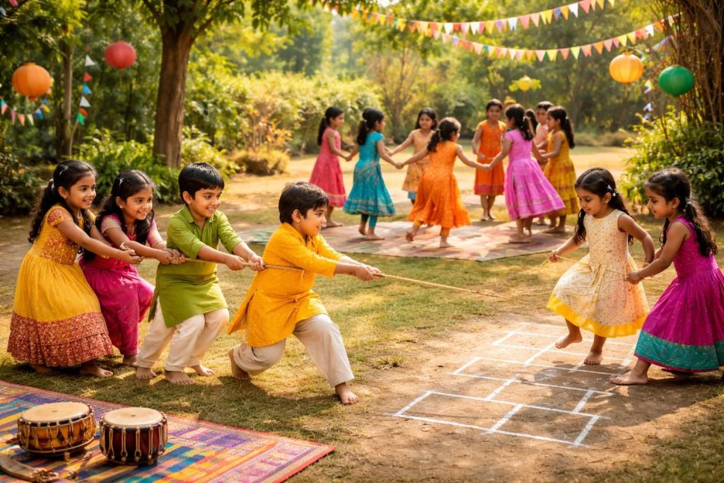 découvrez des jeux indiens adaptés à la maternelle pour des animations ludiques et éducatives, idéales pour divertir et développer les compétences des enfants.