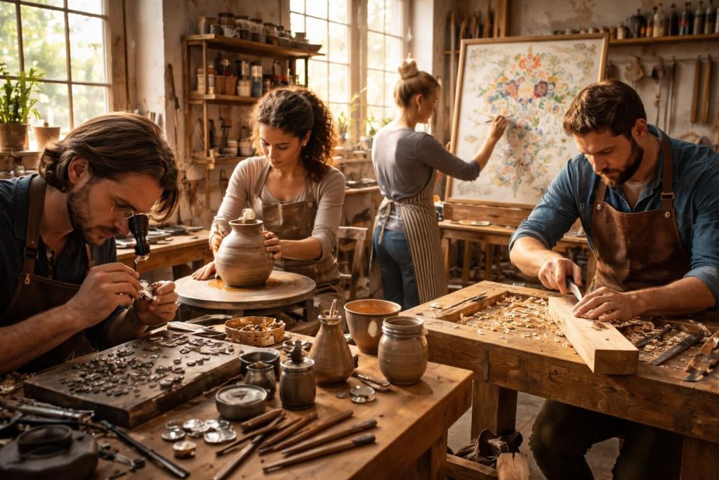 découvrez les métiers manuels créatifs alliant savoir-faire traditionnel et innovation pour exprimer votre talent artistique au quotidien.