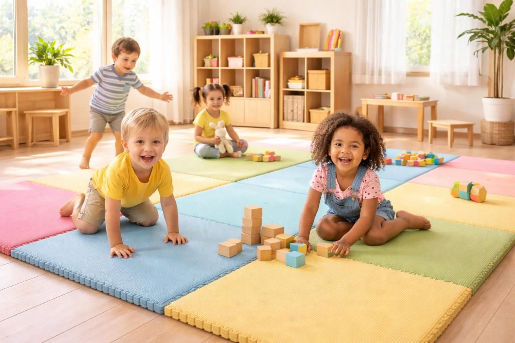 découvrez les avantages des tatamis pour enfants : sécurité, confort et développement moteur pour un espace de jeu idéal.