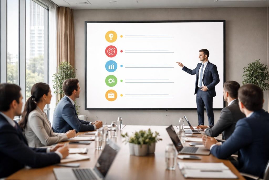 découvrez notre présentation en points clés pour une communication claire et efficace.